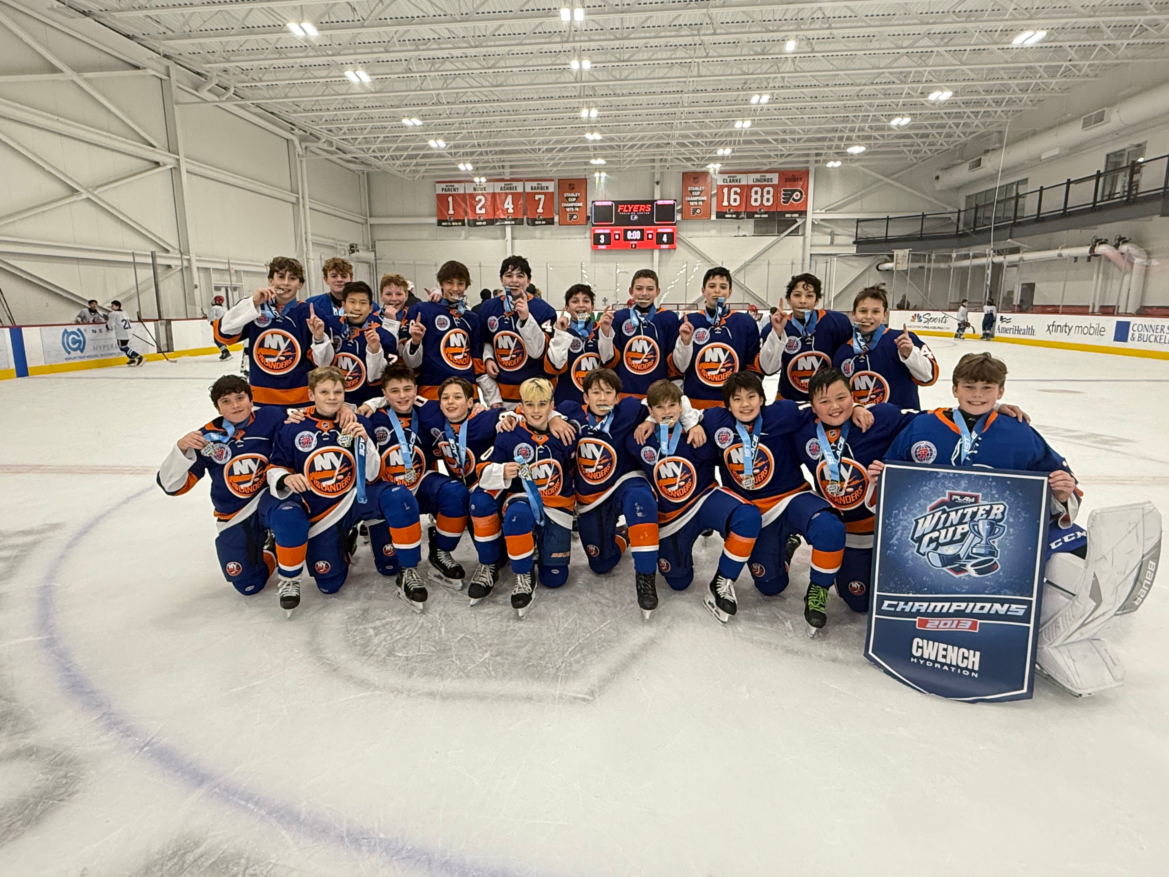 2013 Champions - New York Islanders Peewee Quebec