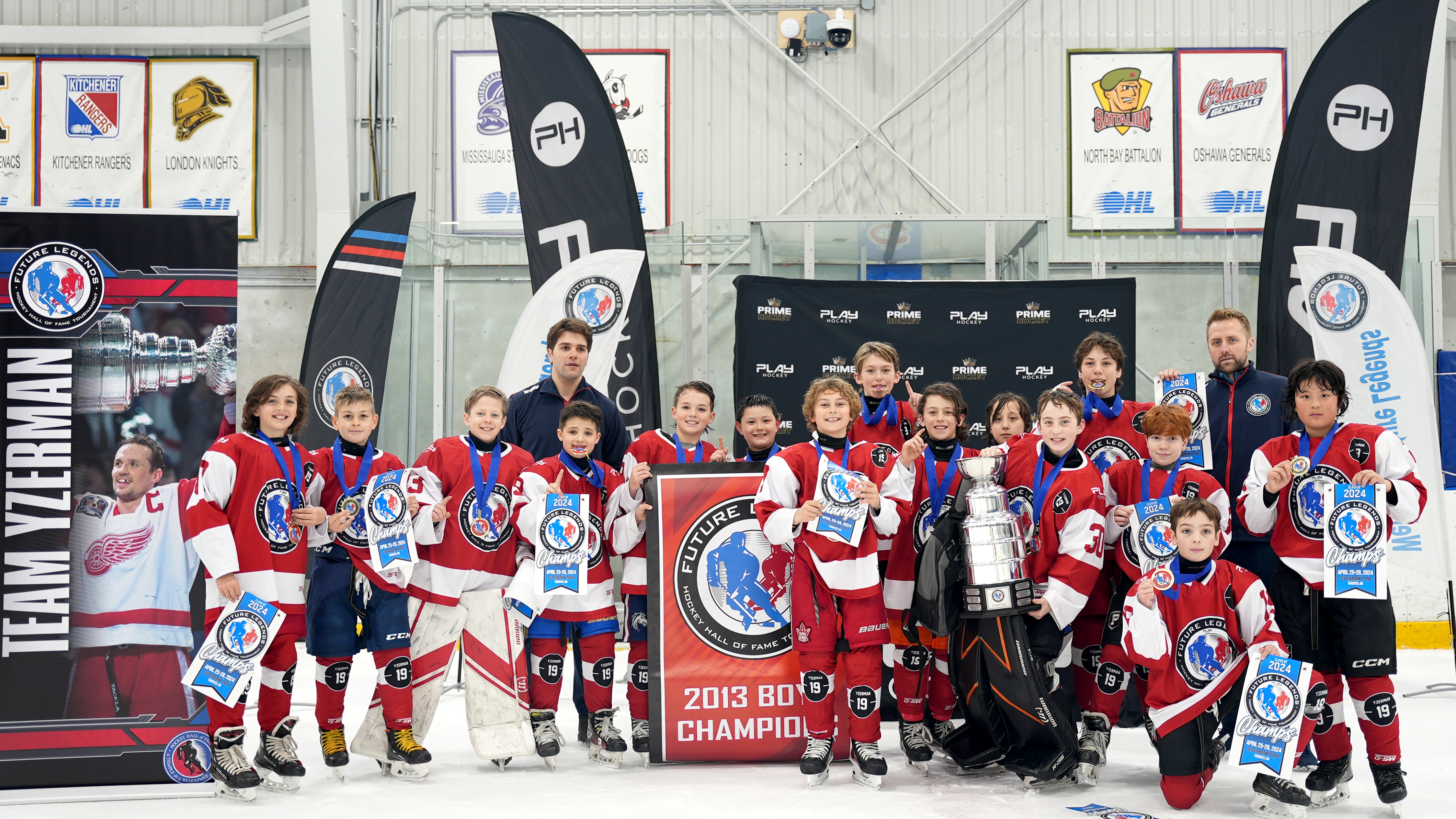 Championship Photo - Team Yzerman