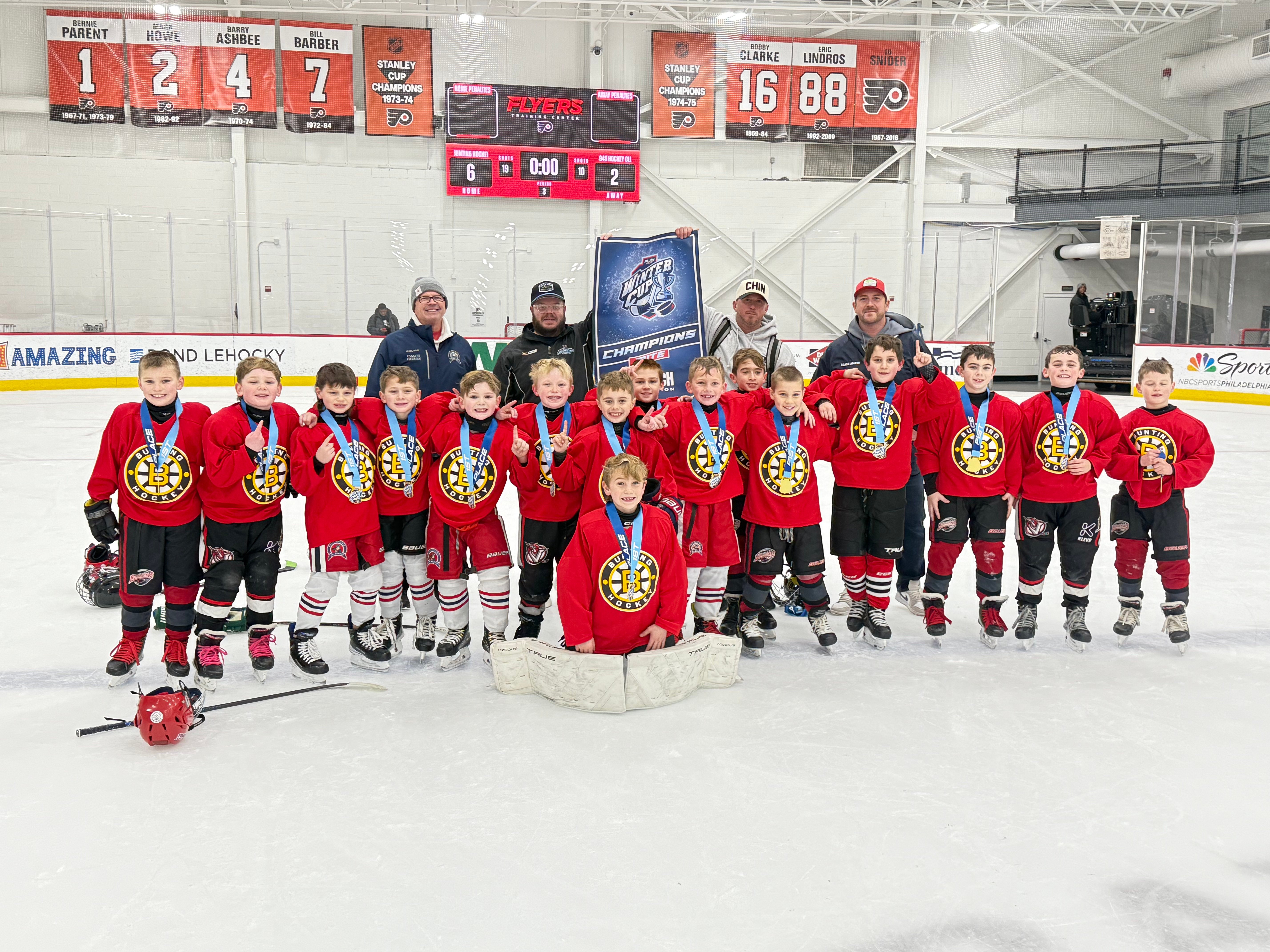Mite Champions - Bunting Hockey